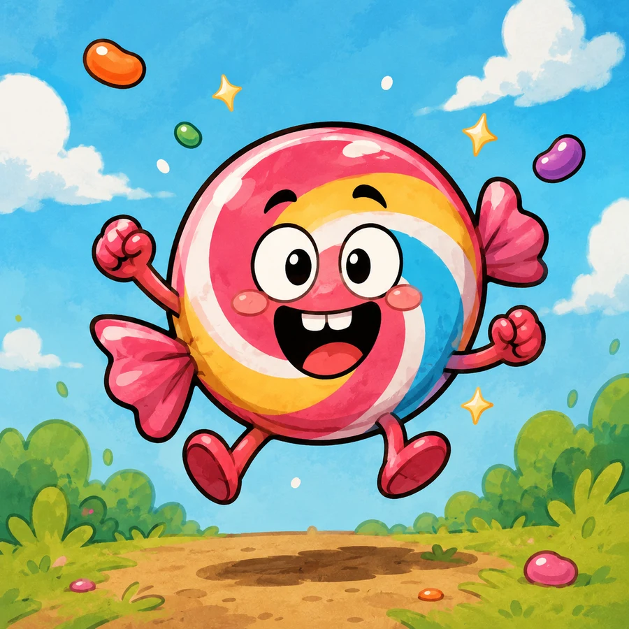 ภาพปกเกม ลูกกวาดการ์ตูน