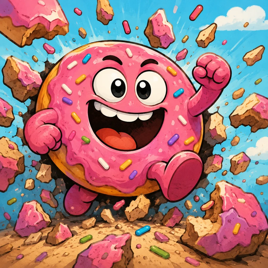 Cover art for Donut Crash Saga