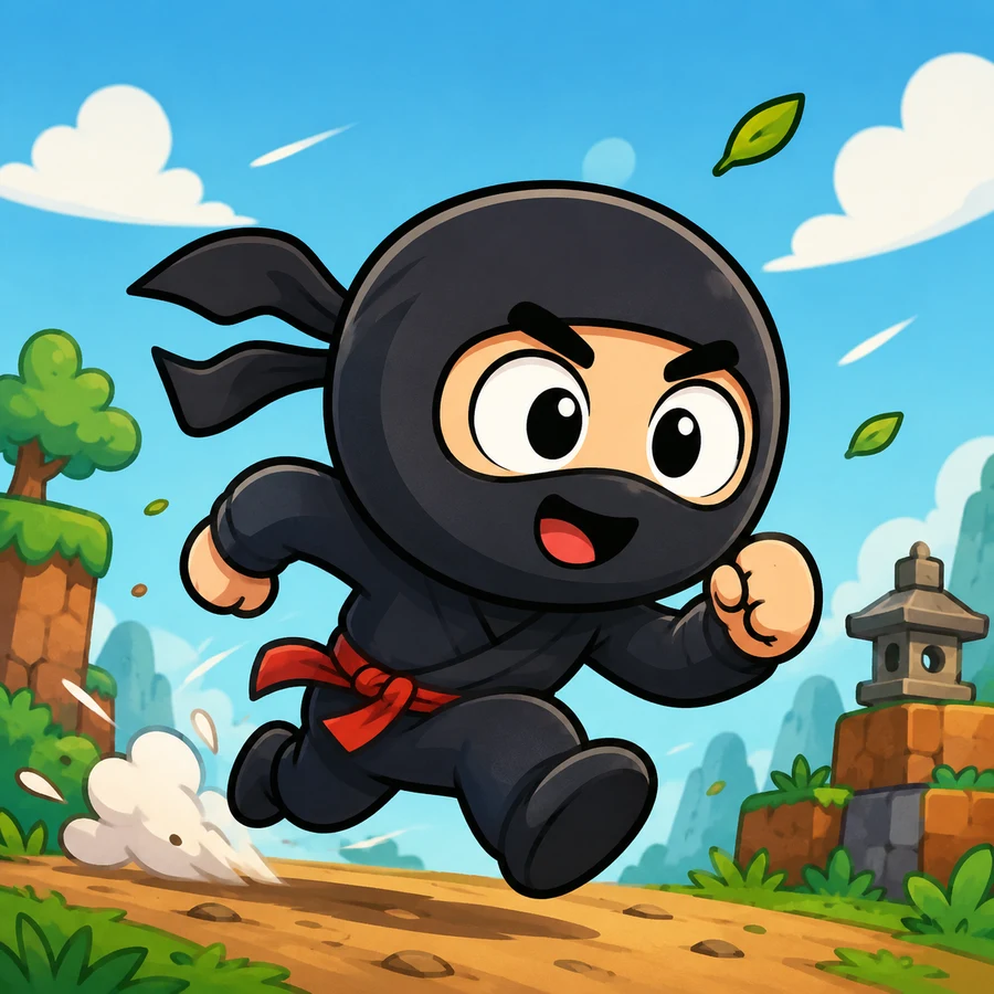 ภาพปกเกม นินจาวิ่งสู้ฟัด